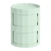 Facet Cabinet 20 sidobord, Soft mint