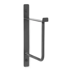 Ferm Living klädhängare, Black Brass (svart)