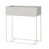 Ferm Living plant box, Light grey (ljusgrå)