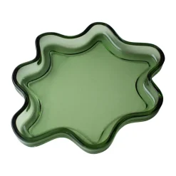 Filter dekorationsbricka, Green, Ø22x2 cm