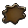 Filter dekorationsbricka, Brown, Ø22x2 cm