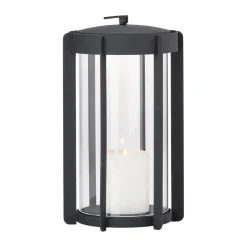 Firefly lanterna ljuslykta 25 cm, Black
