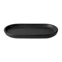 Fjord bricka 8,6x18 cm, Black