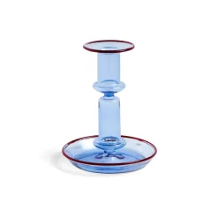 Flare medium ljusstake, Light blue-red