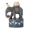 Flor ljusstake 18 cm, Elefant