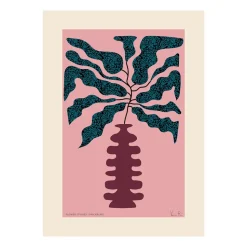Flower Studies 01 (Prickblad) poster, 30x40 cm