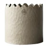 Flowery kruka Ø16 cm, Beige