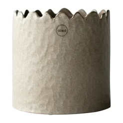 Flowery kruka Ø16 cm, Beige