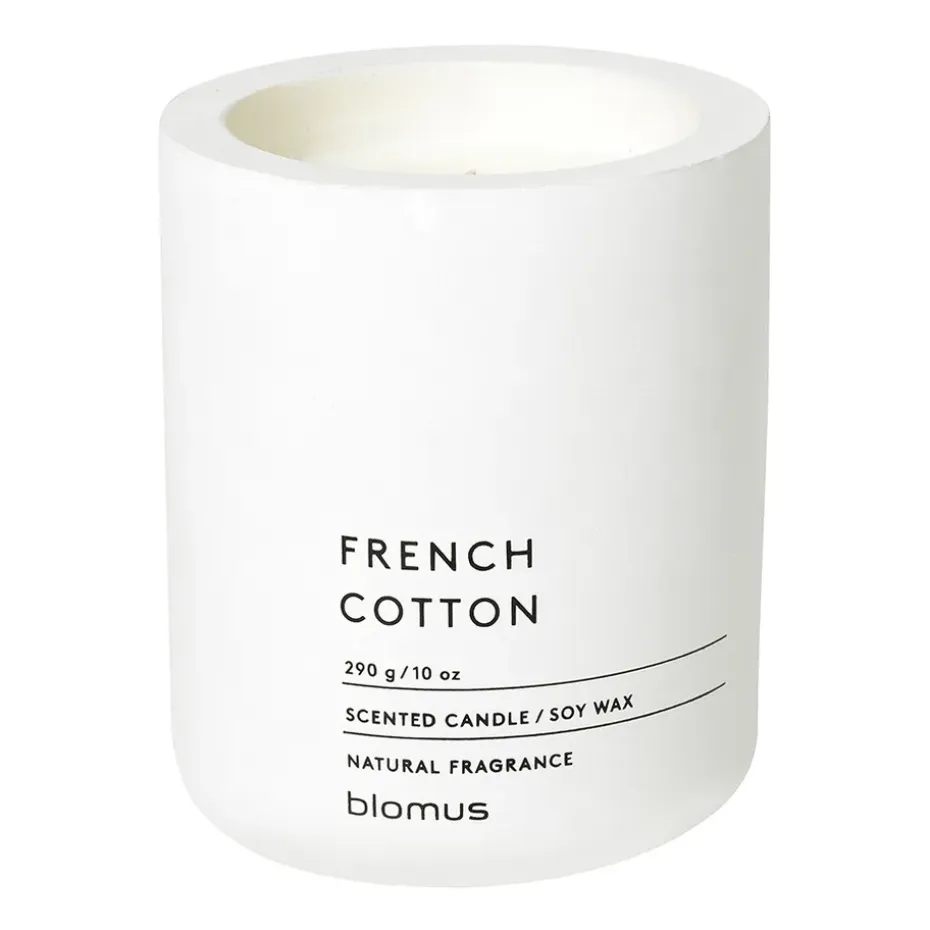 Fraga doftljus 55 timmar, French Cotton-Lily White