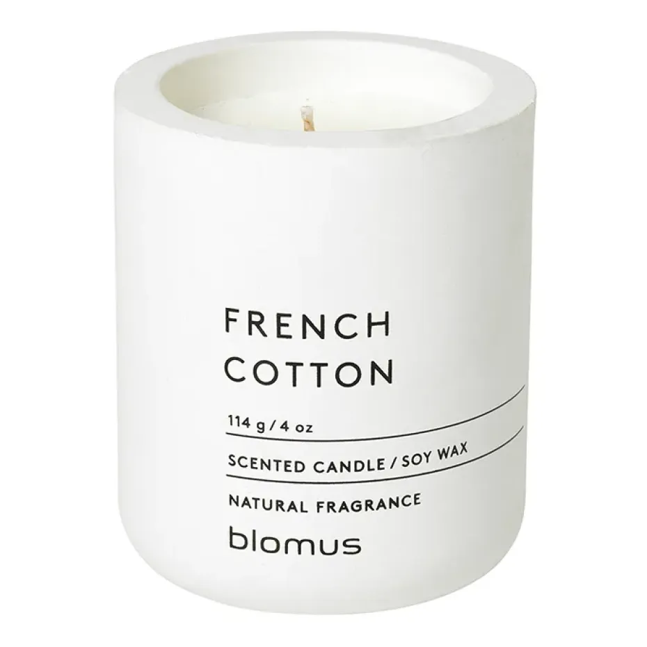 Fraga doftljus 24 timmar, French Cotton-Lily White