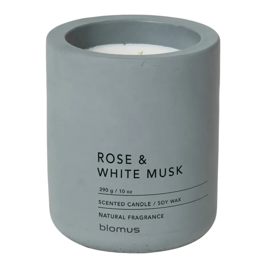 Fraga doftljus 55 timmar, Rose & White Musk-Flintstone