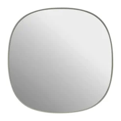 Framed spegel, Grey-clear, 40x40 cm