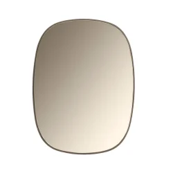 Framed spegel, Taupe, 59x44 cm