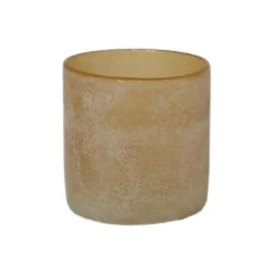 Frost ljuslykta S, Amber (brun)