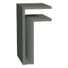 F-shelf vägghylla green grey, Hylla åt höger