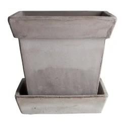 Gaia raw kruka, Grey, 25x25 cm