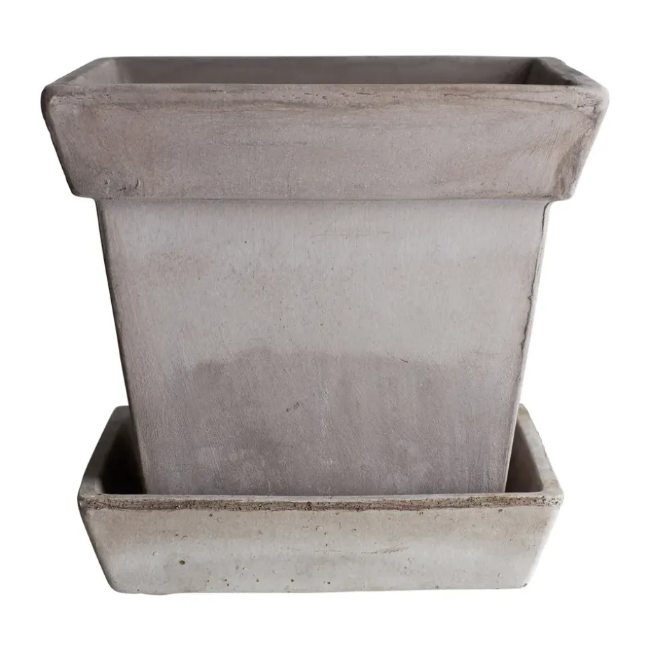 Gaia raw kruka, Grey, 25x25 cm