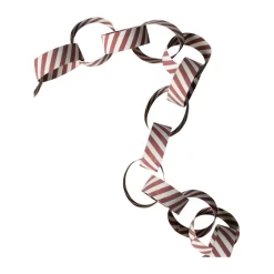 Garland girland randig, Red-white