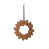 Gingerbread julkrans Ø18.5 cm, Brun