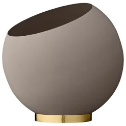 Globe blomkruka Ø37 cm, Taupe