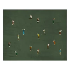 Golfers poster, 40x50 cm