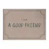 Good friend diploma poster 21x30 cm, Dusty rose