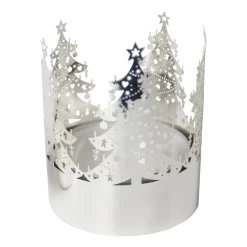 Gran ljuslykta medium, Silver