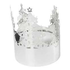 Gran ljuslykta mini, Silver