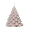 Granny Christmas tree ljus Ø9x10 cm, Linen