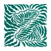 Green poster, 70x70 cm