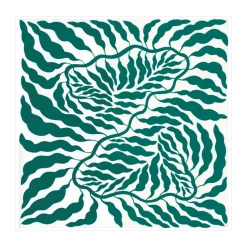 Green poster, 70x70 cm