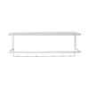 Grid hatthylla, White
