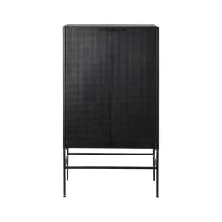 Grid skåp, black