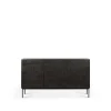 Grooves sideboard, Black 3 dörrar