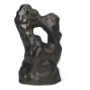 Grotto skulptur, Blackened Aluminium