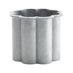 Gråsippa kruka, Aluminium sandgjuten, no. 3 Ø62 cm