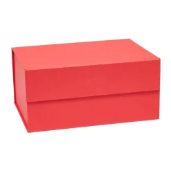 Hako förvaringslåda A5, Cherry red