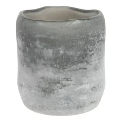 Halde ljuslykta 12 cm, Grå