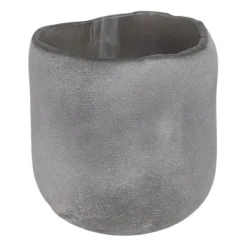 Halde ljuslykta 8 cm, Grå