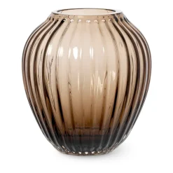 Hammershøi glasvas 14 cm, Valnöt