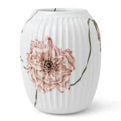 Hammershøi Poppy vas 21 cm, Vit