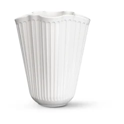 Hammershøi vas unfold, Vit, 20,5 cm