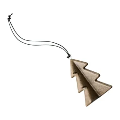 Hanging winter tree 7 cm, Beige