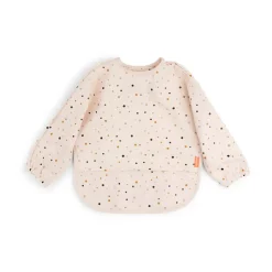 Happy Dots haklapp med ärm, Powder