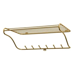 Hat Rack hatthylla, mässing