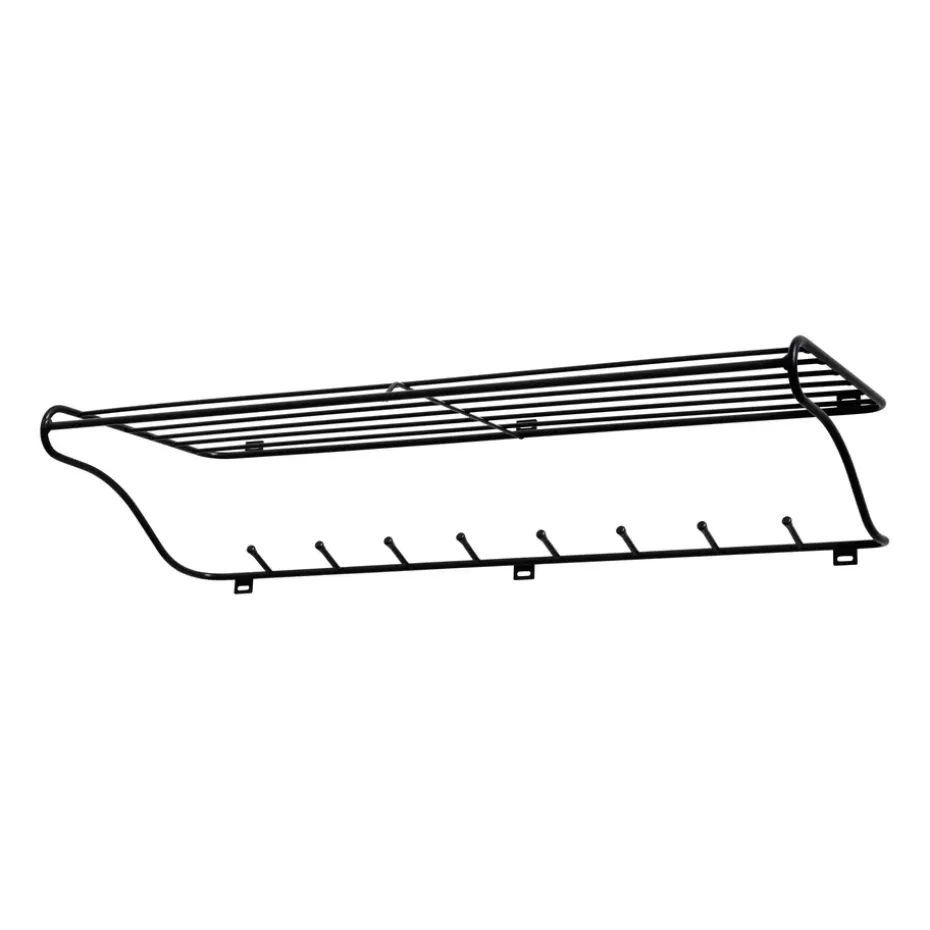 Hat Rack L hatthylla, svart