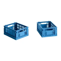 HAY Colour Crate Mini 13x17 cm 2-pack, Electric blue