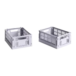 HAY Colour Crate Mini 13x17 cm 2-pack, Lavender
