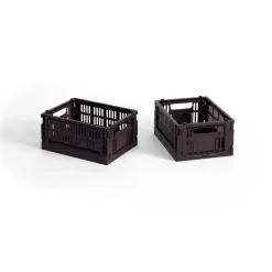HAY Colour Crate Mini 13x17 cm 2-pack, Bordeaux