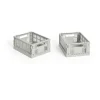 HAY Colour Crate Mini 13x17 cm 2-pack, Grey